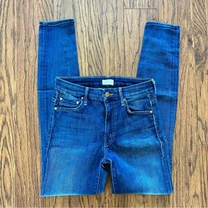 Mother High Waisted Looker Skinny Jeans